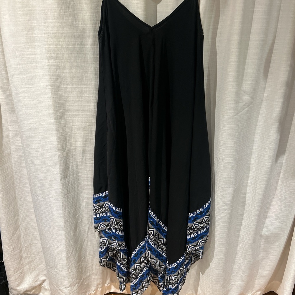 Express Black Handkerchief Dress